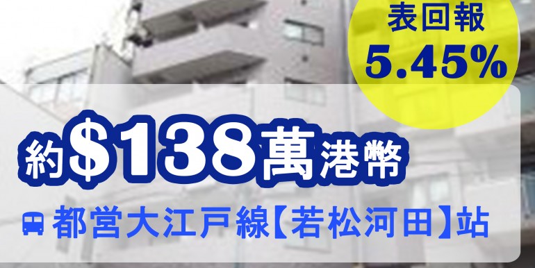 都営大江戸線【若松河田】站